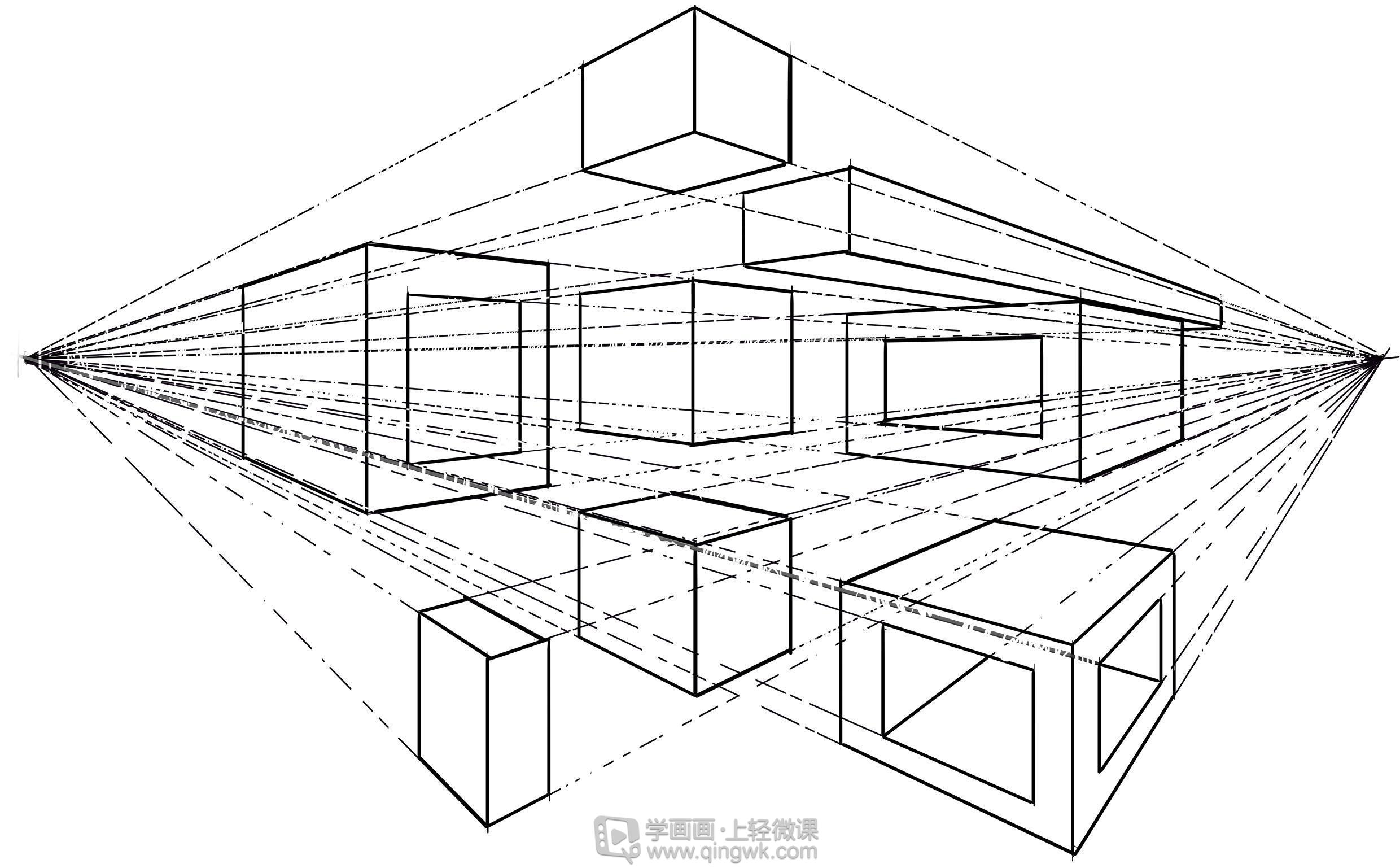 ps裝修建筑線條素材_建筑透視圖 ps 檔矢量素材下載_建筑透視圖 ps 檔矢量素材下載