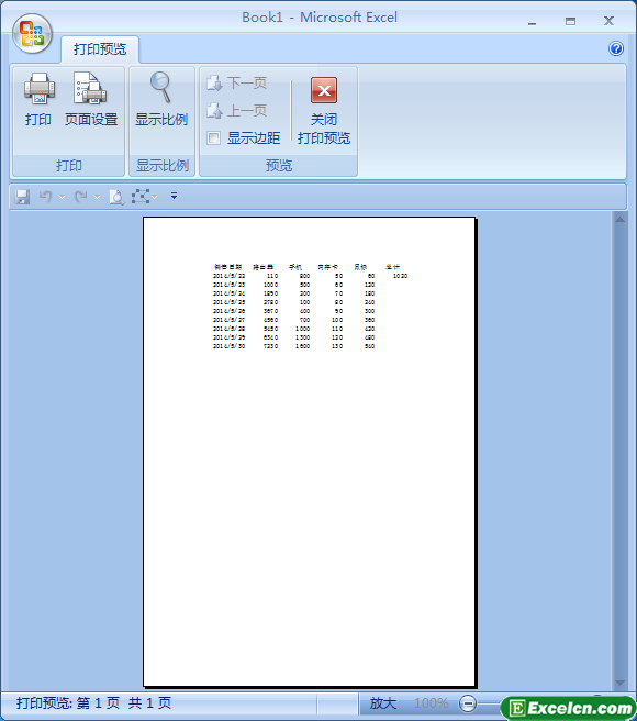 表格打印預覽里面功能鍵_視圖里面預覽_win7的預覽功能