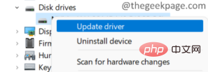 如何修復磁盤 1 未知，未在 Windows 11 中初始化