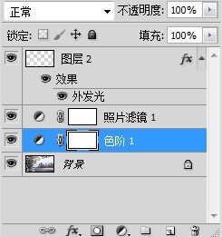 如何為照片Ps下雪效果2