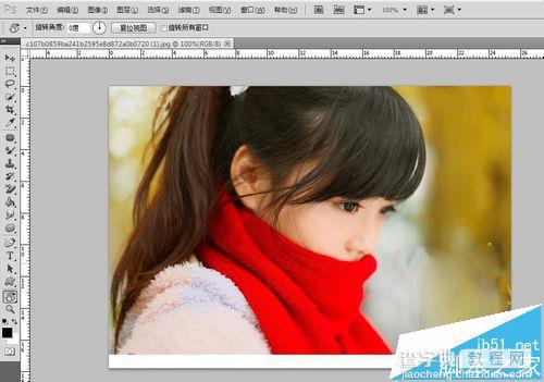 photoshop旋轉視圖工具不能處理圖片該怎么辦?2