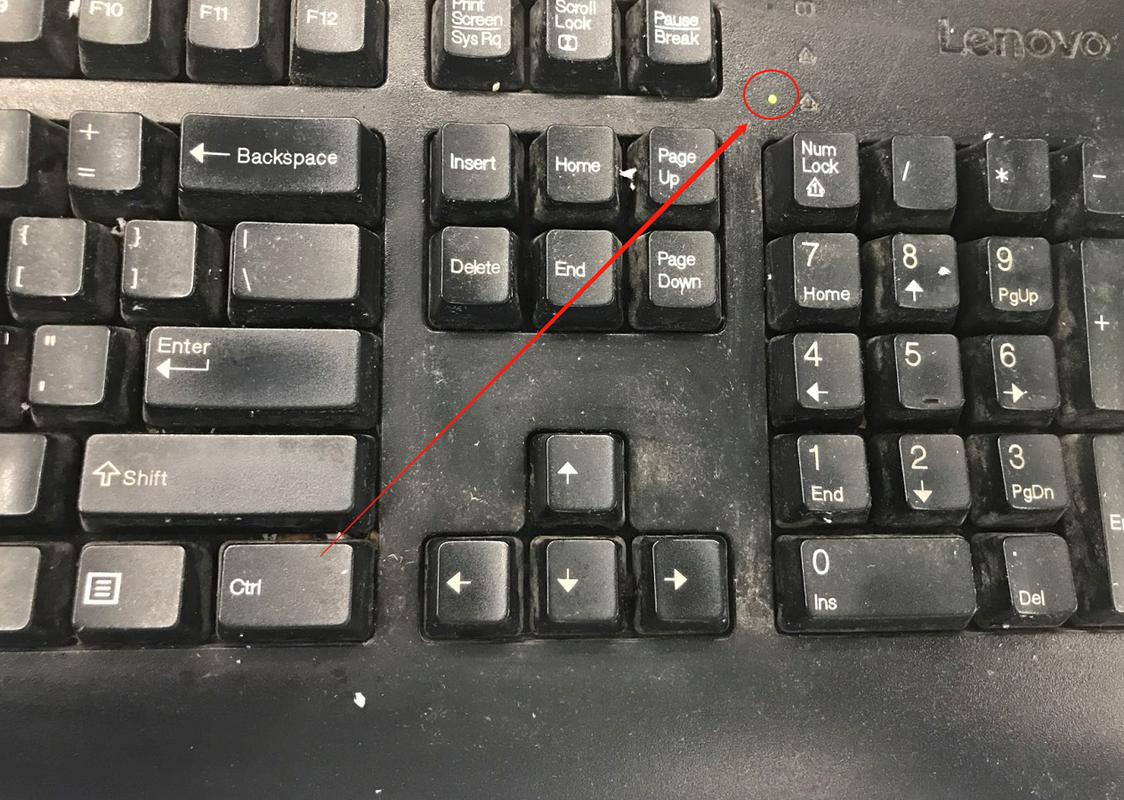 鍵盤數字和刪除鍵不能用_數字鍵盤刪除鍵是哪個_電腦鍵盤刪除鍵數字鍵都不起作用了
